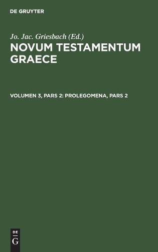 Prolegomena, Pars 2