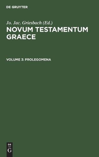 Prolegomena