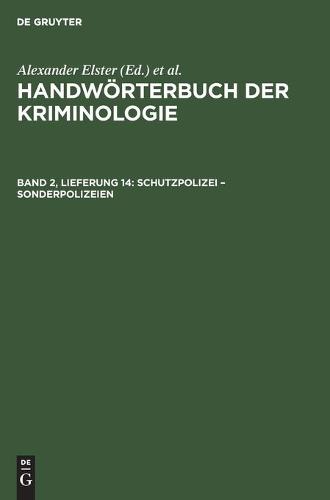 Schutzpolizei - Sonderpolizeien