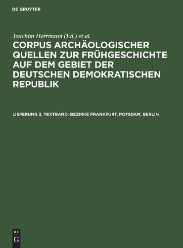 Bezirke Frankfurt, Potsdam, Berlin