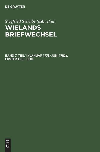 (Januar 1778-Juni 1782), Erster Teil: Text