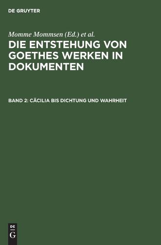 Cäcilia Bis Dichtung Und Wahrheit