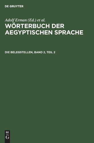 Die Belegstellen, Band 2, Teil 2