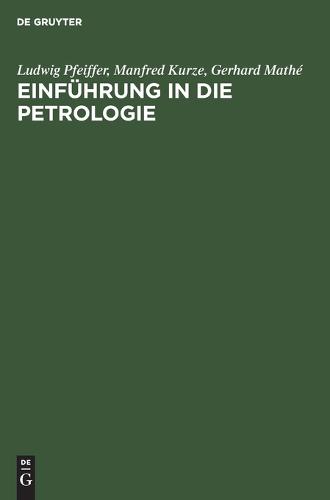 Einführung in Die Petrologie