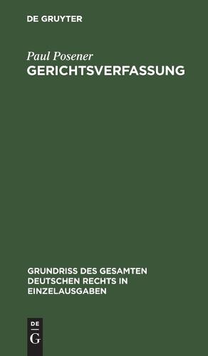 Gerichtsverfassung