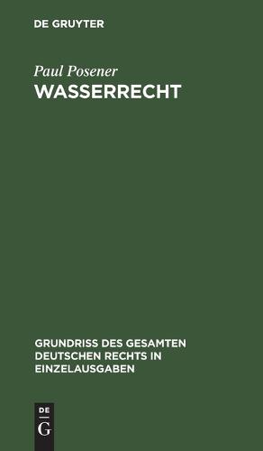 Wasserrecht