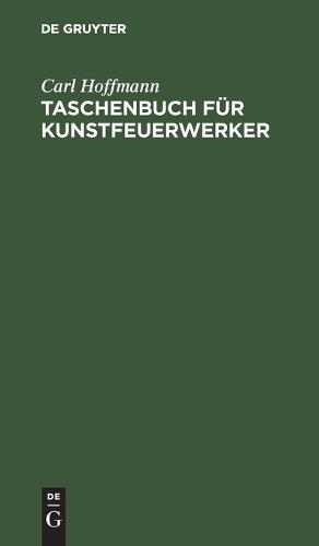 Taschenbuch Für Kunstfeuerwerker
