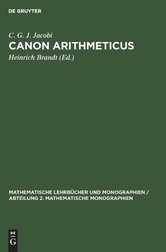 Canon Arithmeticus