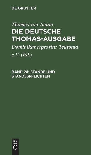 Stände Und Standespflichten