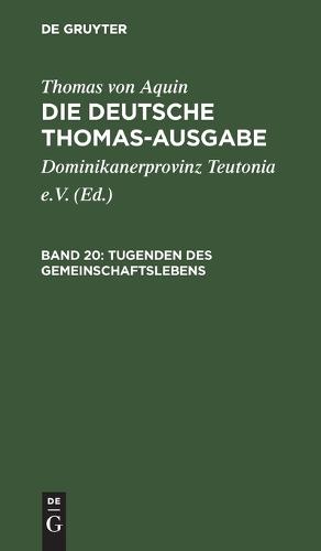 Tugenden Des Gemeinschaftslebens