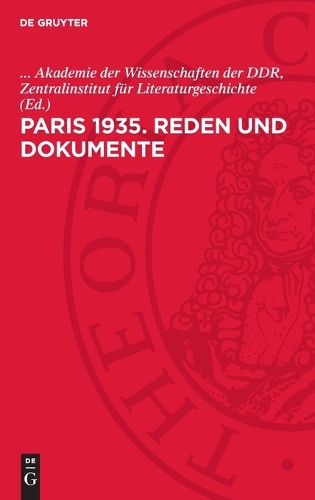 Paris 1935. Reden Und Dokumente