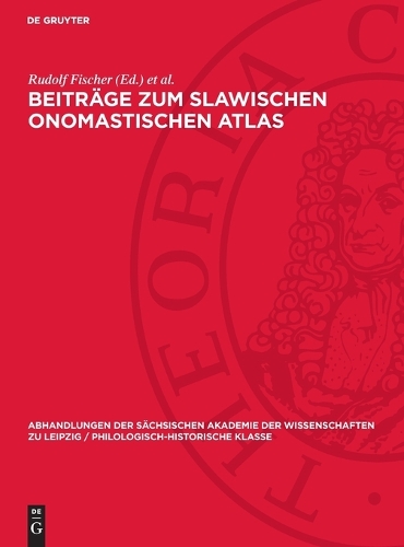 Beiträge Zum Slawischen Onomastischen Atlas