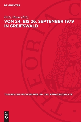 Vom 24. Bis 26. September 1979 in Greifswald