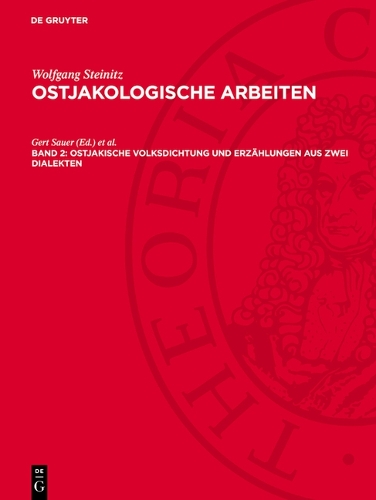 Ostjakische Volksdichtung Und Erzählungen Aus Zwei Dialekten