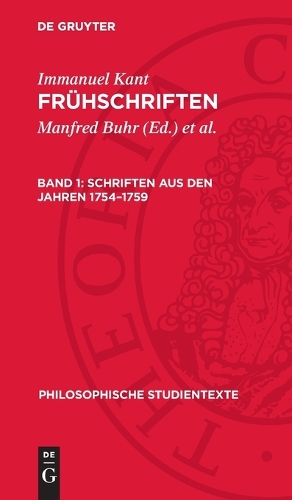 Schriften aus den Jahren 1754-1759