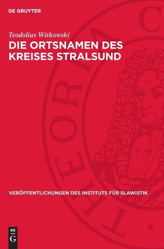 Die Ortsnamen Des Kreises Stralsund