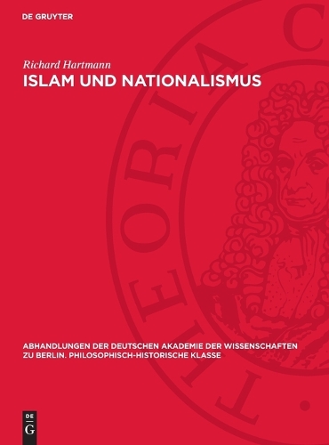 Islam Und Nationalismus