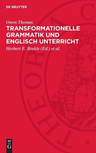 Transformationelle Grammatik Und Englisch Unterricht