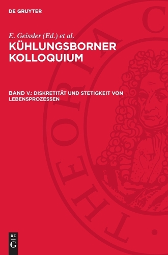 Diskretität und Stetigkeit von Lebensprozessen