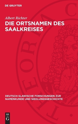 Die Ortsnamen Des Saalkreises