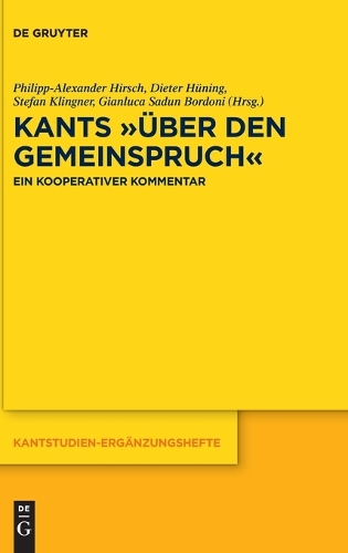 Kants »Über Den Gemeinspruch«