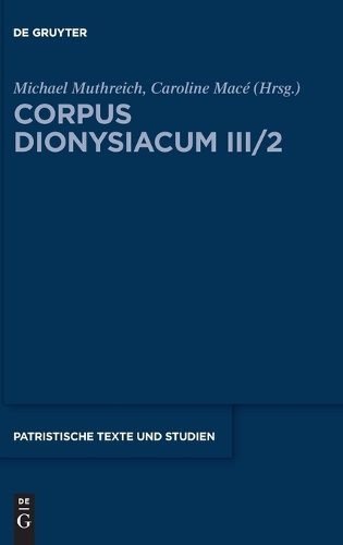 Corpus Dionysiacum III/2