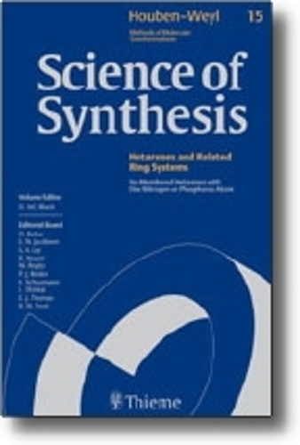 Science of Synthesis: Houben-Weyl Methods of Molecular Transformations Vol. 10