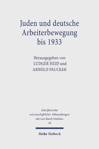 Juden und deutsche Arbeiterbewegung bis 1933