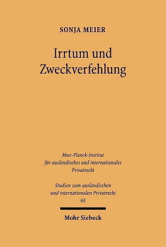 Irrtum und Zweckverfehlung