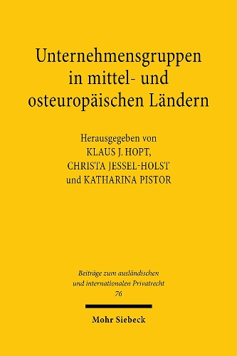 Unternehmensgruppen in mittel- und osteuropäischen Ländern