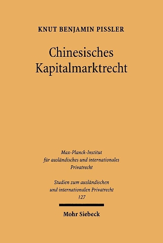 Chinesisches Kapitalmarktrecht