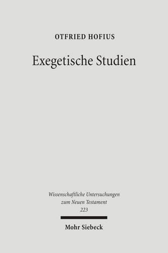 Exegetische Studien