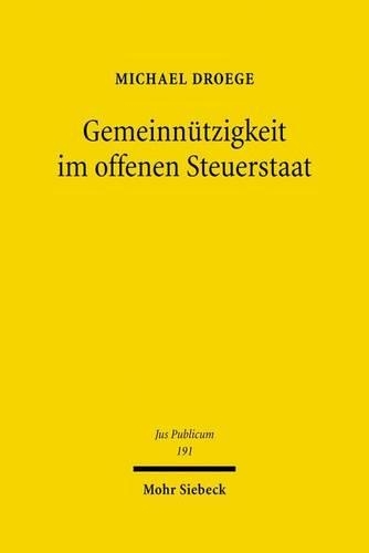 Gemeinnützigkeit im offenen Steuerstaat