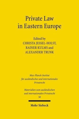 Private Law in Eastern Europe