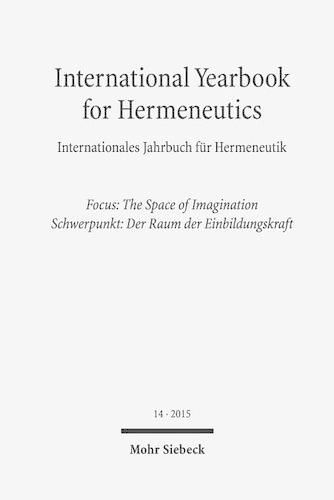 International Yearbook for Hermeneutics / Internationales Jahrbuch für Hermeneutik