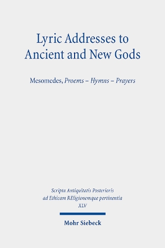 Lyric Addresses to Ancient and New Gods XLV