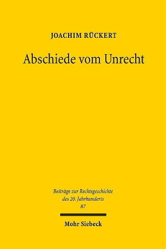 Abschiede vom Unrecht