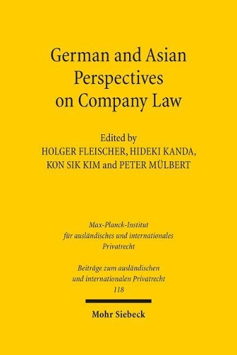 German and Asian Perspectives on Company Law