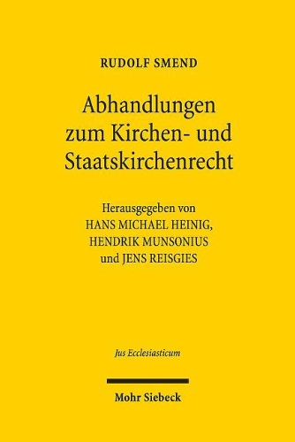 Abhandlungen zum Kirchen- und Staatskirchenrecht