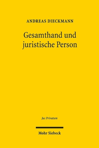 Gesamthand und juristische Person