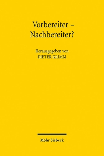 Vorbereiter - Nachbereiter?