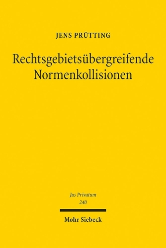 Rechtsgebietsübergreifende Normenkollisionen