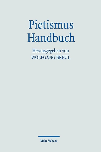 Pietismus Handbuch