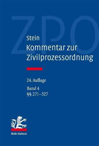 Kommentar zur Zivilprozessordnung 4