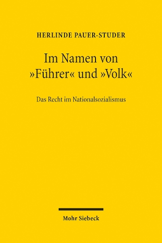 Im Namen von "Führer" und  "Volk"