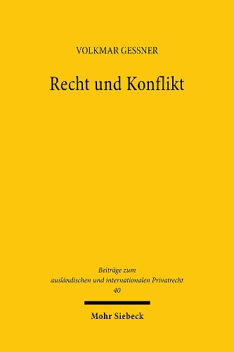 Recht und Konflikt