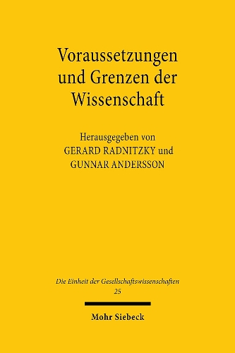 Voraussetzungen und Grenzen der Wissenschaft