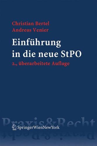 Einfuhrung in Die Neue Strafprozessordnung