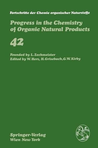 Fortschritte der Chemie Organischer Naturstoffe / Progress in the Chemistry of Organic Natural Products