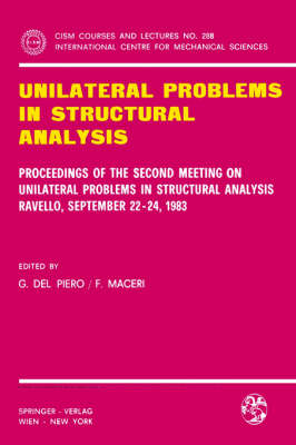 Unilateral Problems in Structural Analysis